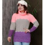 تونیک بافت جناقی یقه شل - مانتو پاتریس رشت