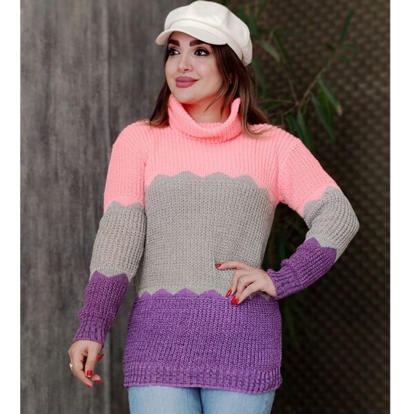 تونیک بافت جناقی یقه شل - مانتو پاتریس رشت