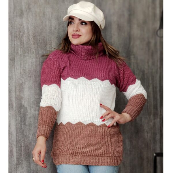 تونیک بافت جناقی یقه شل