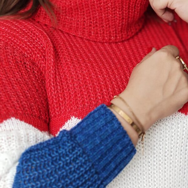 تونیک بافت جناقی یقه شل