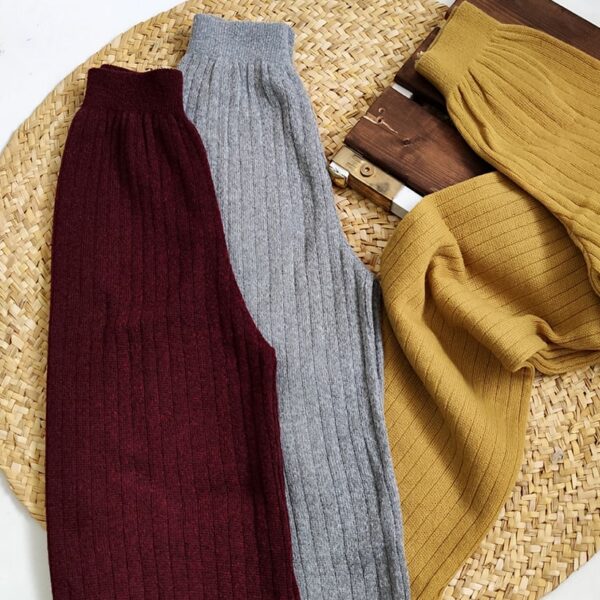 دامن شلواری بافت - مانتو پاتریس رشت