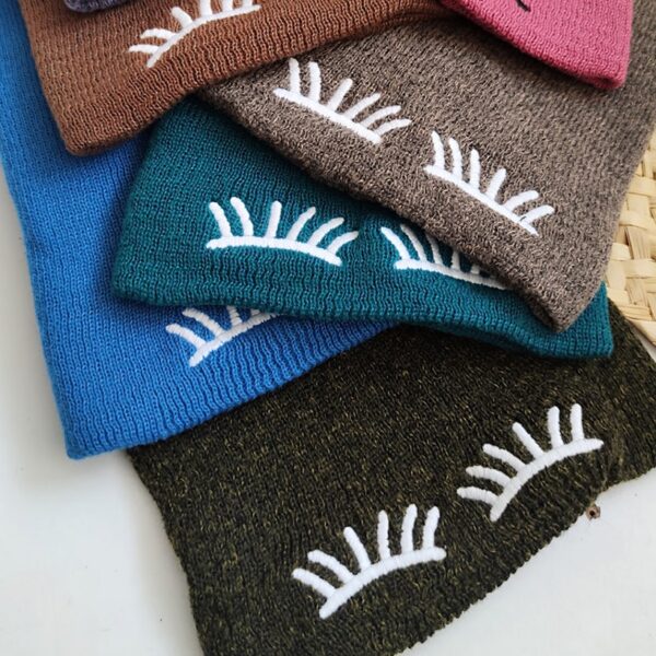 کلاه بافت پلک - مانتو پاتریس رشت