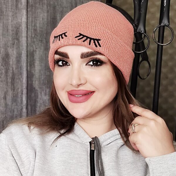 کلاه بافت پلک - مانتو پاتریس رشت