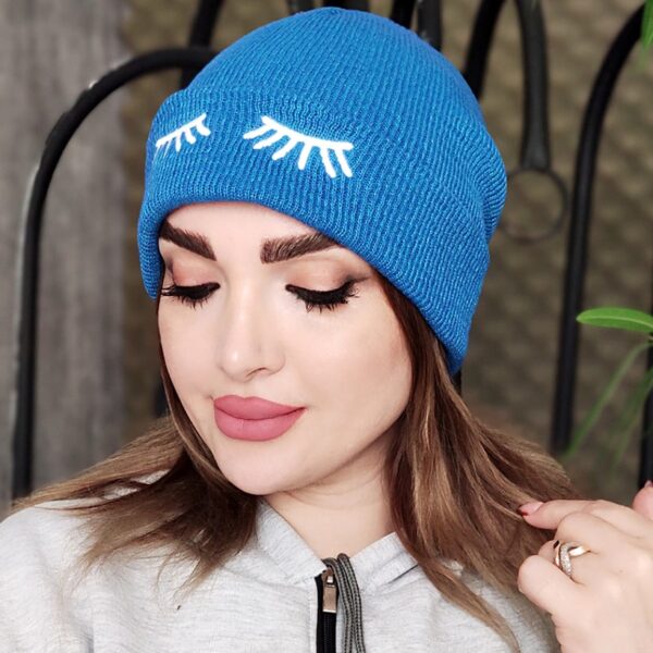 کلاه بافت پلک - مانتو پاتریس رشت