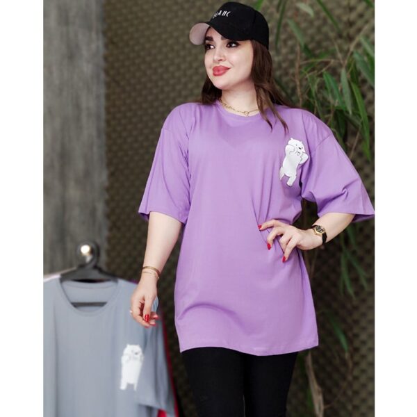 تیشرت لانگ خرس کیوت - مانتو پاتریس رشت