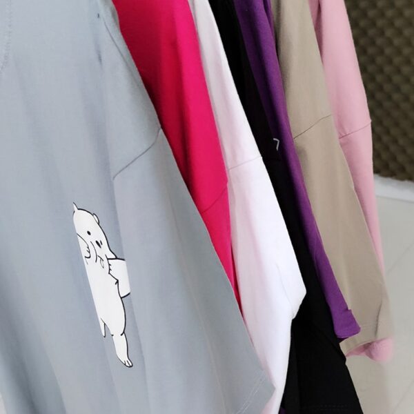 تیشرت لانگ خرس کیوت - مانتو پاتریس رشت