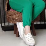 شلوار جاگر دورس رنگی - مانتو پاتریس رشت