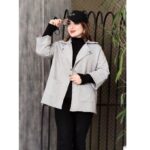 کت جلوباز طوسی 34400268 - Image 2