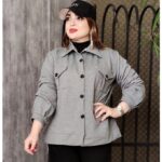 کت دورس دکمه ای - مانتو پاتریس رشت