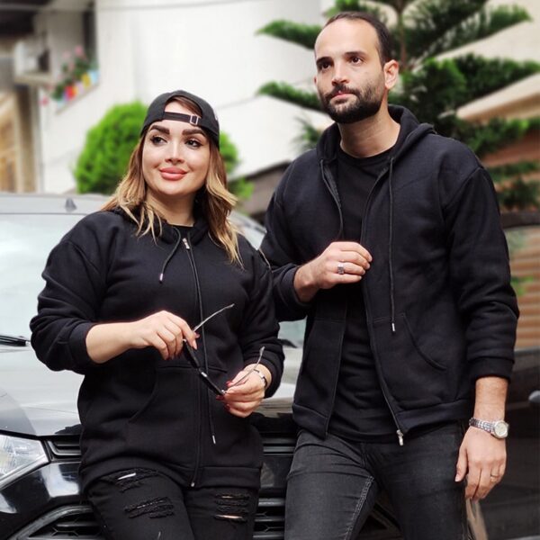 سویشرت دورس مشکی - مانتو پاتریس رشت