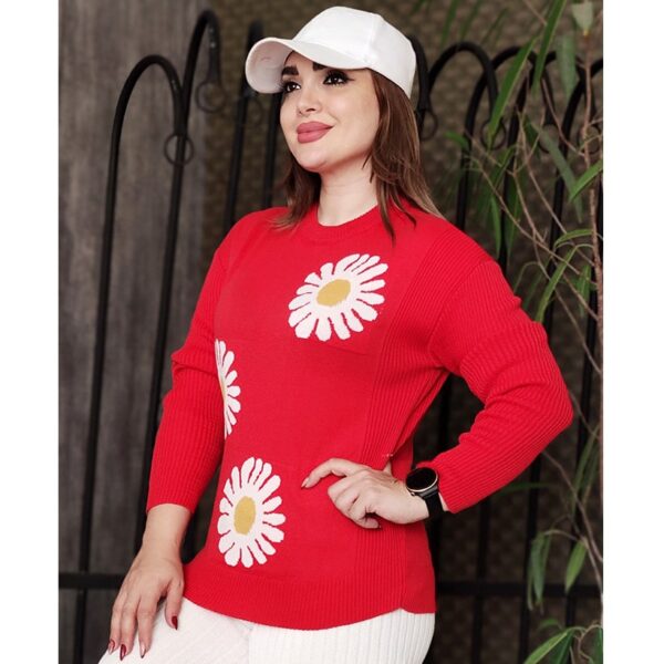 بلوز بافت بابونه - مانتو پاتریس رشت