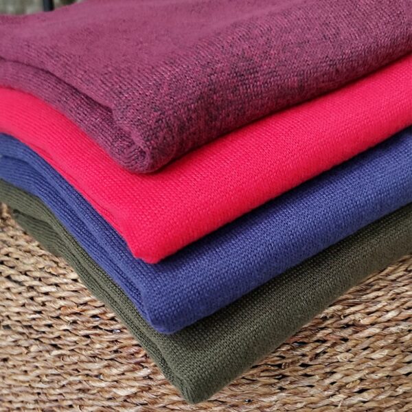 شال بافت ساده رنگی - مانتو پاتریس رشت