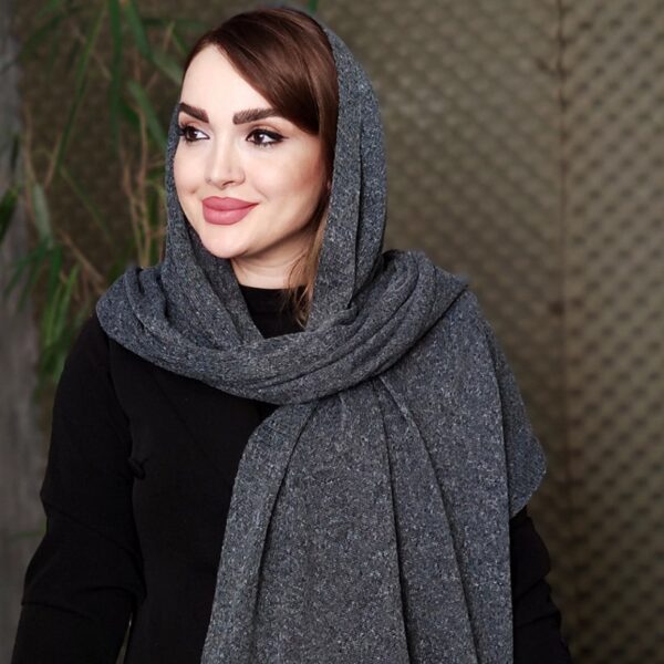 شال بافت ساده رنگی - مانتو پاتریس رشت