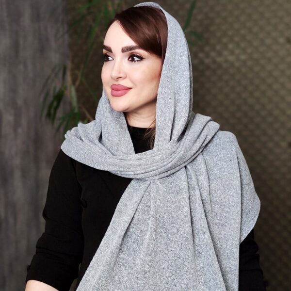 شال بافت ساده رنگی - مانتو پاتریس رشت