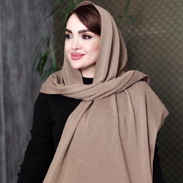 شال بافت ساده رنگی - مانتو پاتریس رشت