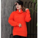 تونیک بافت یقه شل - مانتو پاتریس رشت