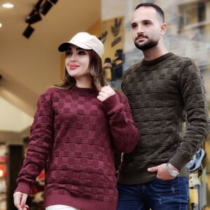 بلوز بافت مربعی - مانتو پاتریس رشت