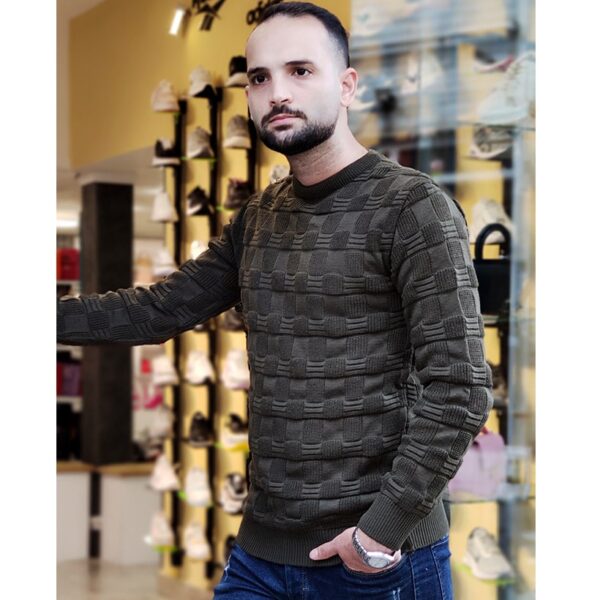 بلوز بافت مربعی - مانتو پاتریس رشت