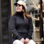 بلوز بافت یقه اسکی - مانتو پاتریس رشت