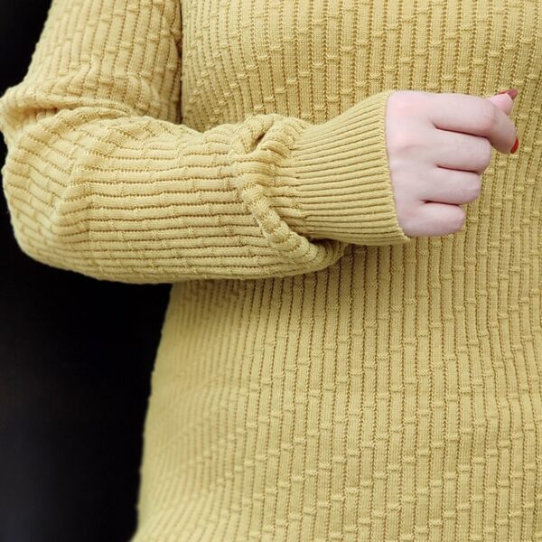 بلوز بافت یقه اسکی - مانتو پاتریس رشت