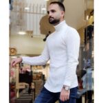 بلوز بافت یقه اسکی - مانتو پاتریس رشت