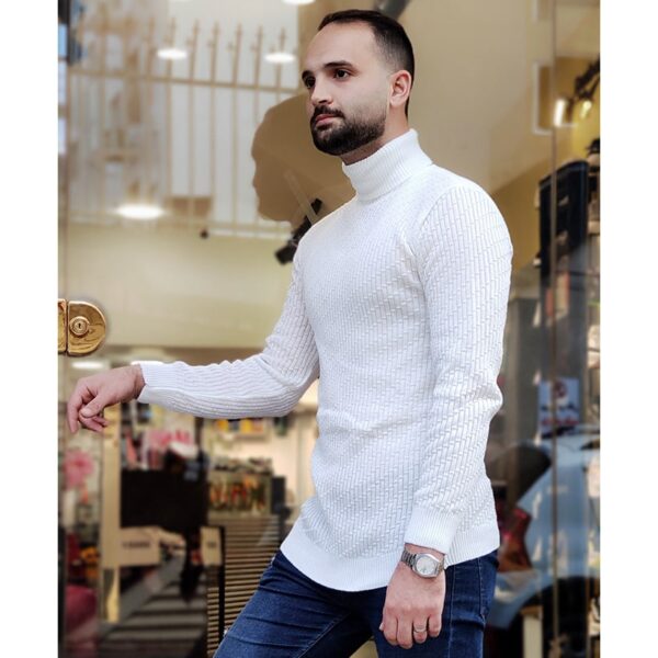 بلوز بافت یقه اسکی - مانتو پاتریس رشت