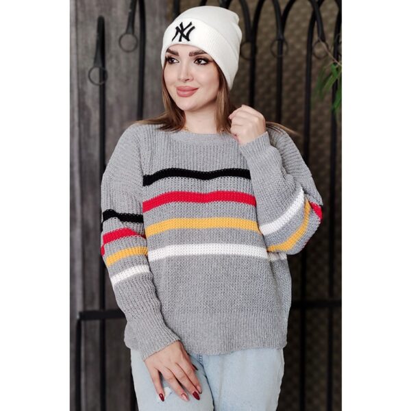 بلوز بافت کیمونو راه راه - مانتو پاتریس رشت