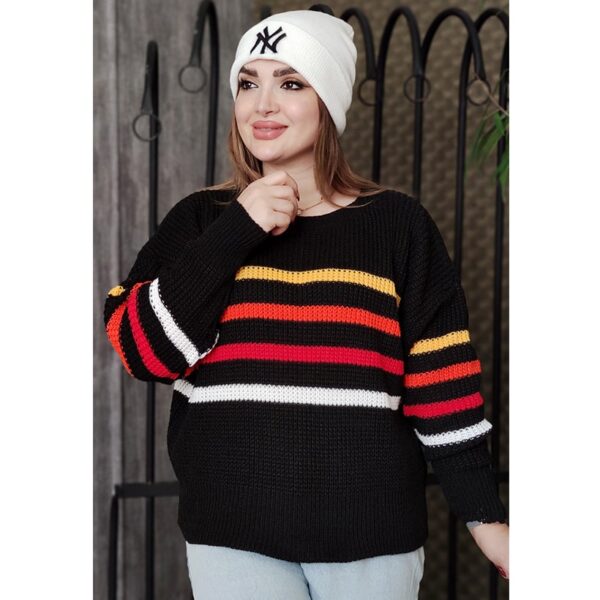 بلوز بافت کیمونو راه راه - مانتو پاتریس رشت