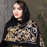 شال طرح گل شیپوری - مانتو پاتریس رشت