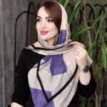 روسری دست دوز طرحدار - مانتو پاتریس رشت