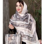 ست کیف و شال طرحدار - مانتو پاتریس رشت