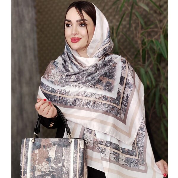 35700216-023-min ست کیف و شال طرحدار - مانتو پاتریس رشت