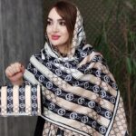 ست کیف و شال طرحدار - مانتو پاتریس رشت