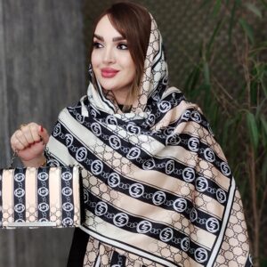ست کیف و شال طرحدار - مانتو پاتریس رشت