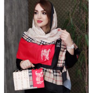 ست کیف و شال طرحدار - مانتو پاتریس رشت