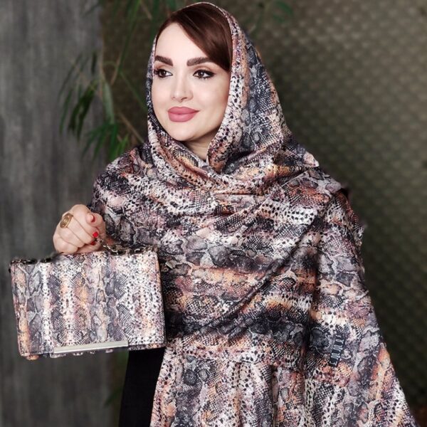 ست شال و کیف کوچک - مانتو پاتریس رشت