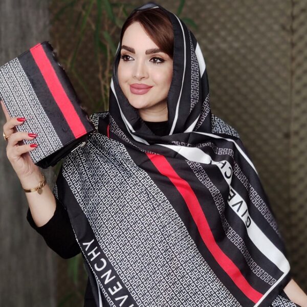 ست شال و کیف کوچک - مانتو پاتریس رشت