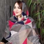 شال نخی مثلثی - مانتو پاتریس رشت