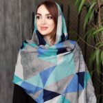 شال نخی مثلثی - مانتو پاتریس رشت