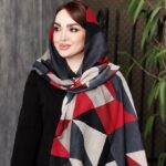 شال نخی مثلثی - مانتو پاتریس رشت