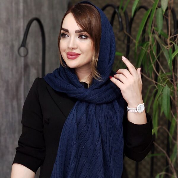 شال بافت رنگی - مانتو پاتریس رشت