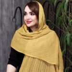 شال بافت رنگی - مانتو پاتریس رشت