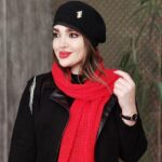 شال بافت رنگی - مانتو پاتریس رشت