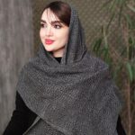 شال بافت رنگی - مانتو پاتریس رشت