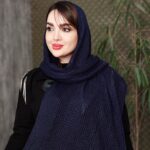 شال بافت رنگی - مانتو پاتریس رشت