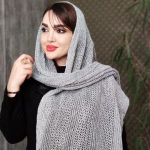 شال بافت رنگی - مانتو پاتریس رشت