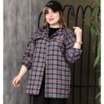مانتو چهارخونه مچ کشی پاییزه