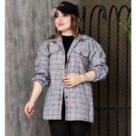 مانتو چهارخونه مچ کشی پاییزه