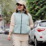 پافر کوتاه رنگی - مانتو پاتریس رشت