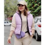 پافر کوتاه رنگی - مانتو پاتریس رشت